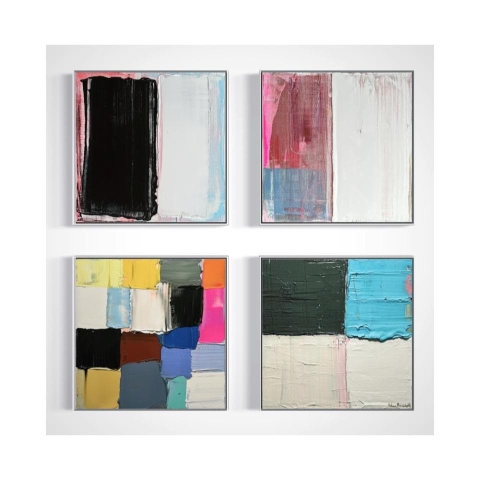 Adam Persichetti, Squares, on display at St. Lawrence Market