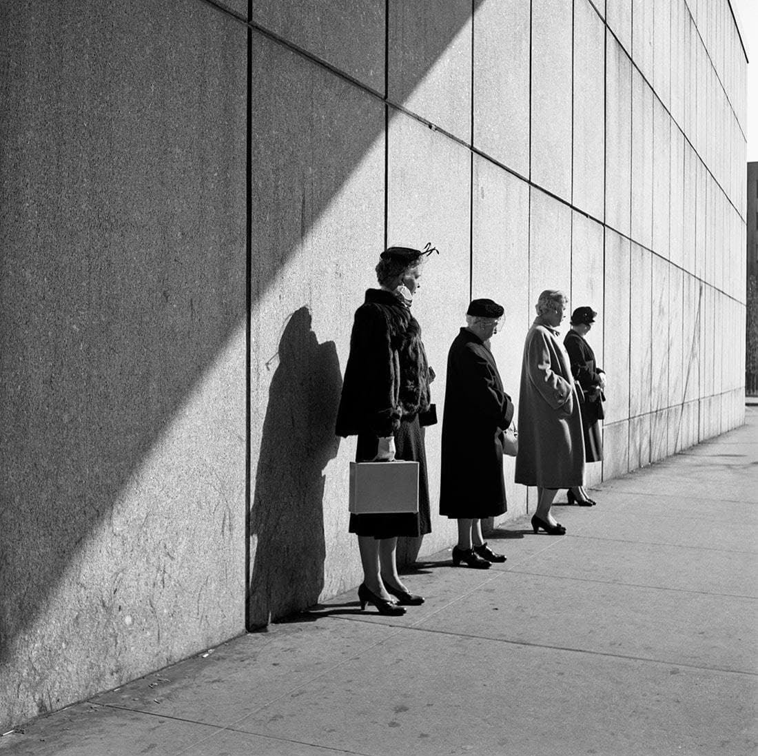 Vivian Maier, New York, NY, October 31, 1954