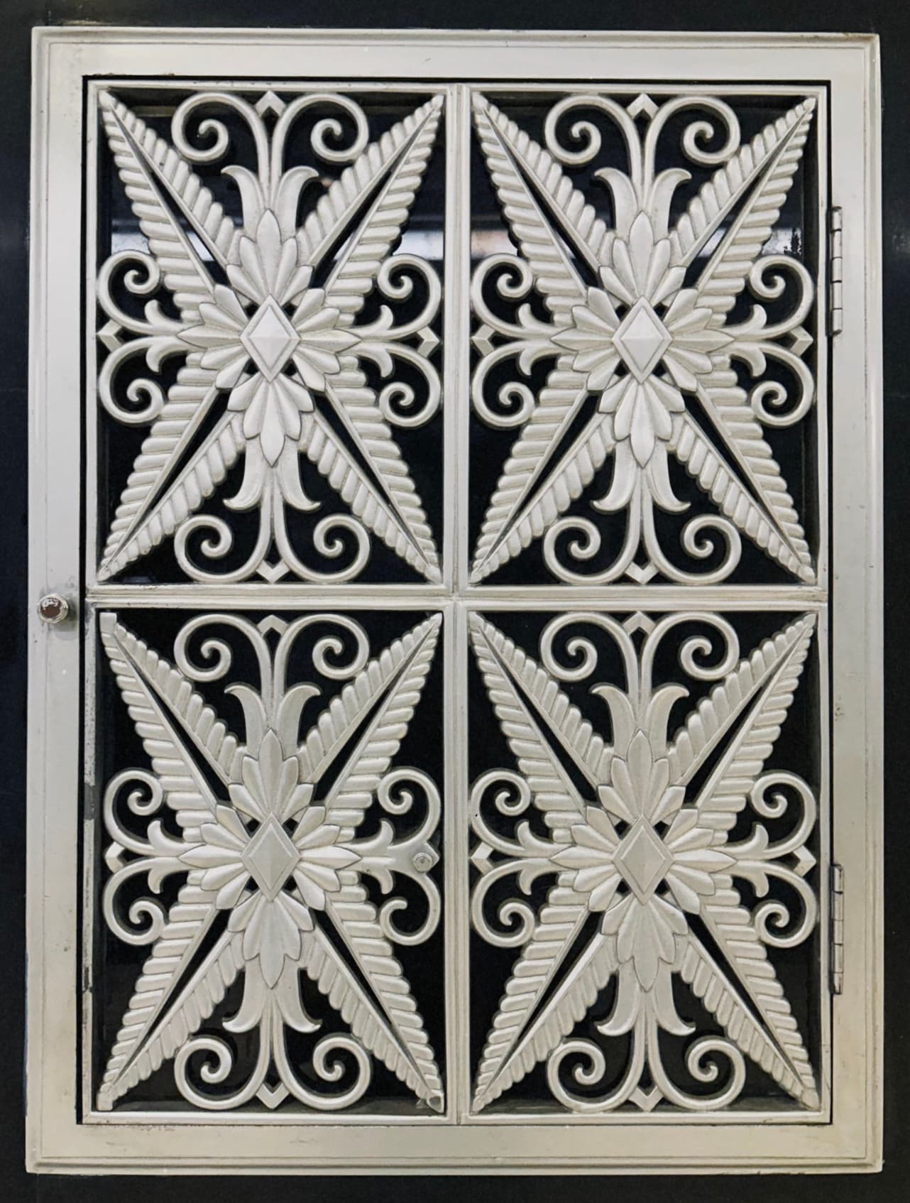 Original Art Deco detailing, lobby at Nester Finn Financial District