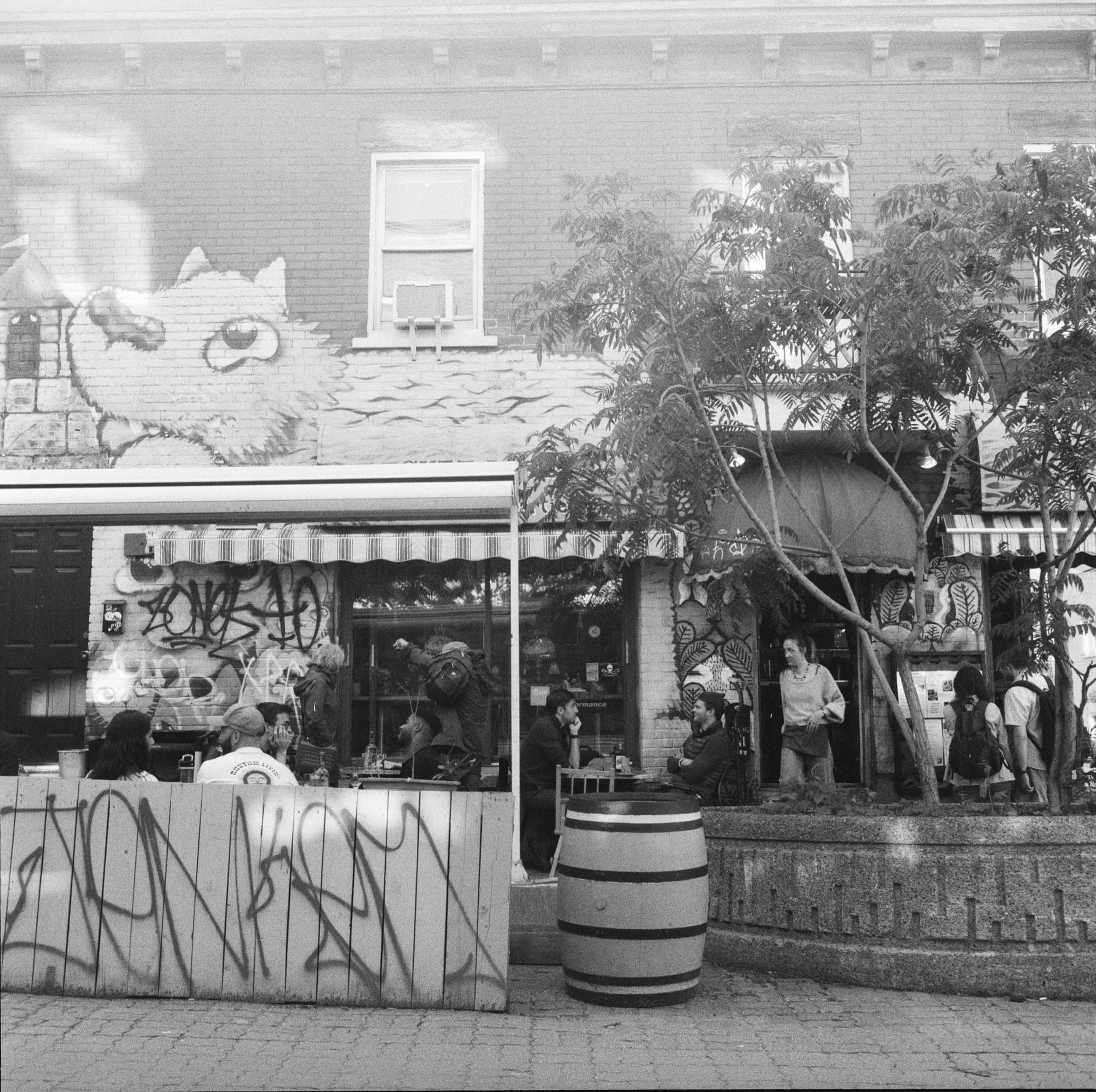 Plateau, Montréal, shot on Rolleiflex