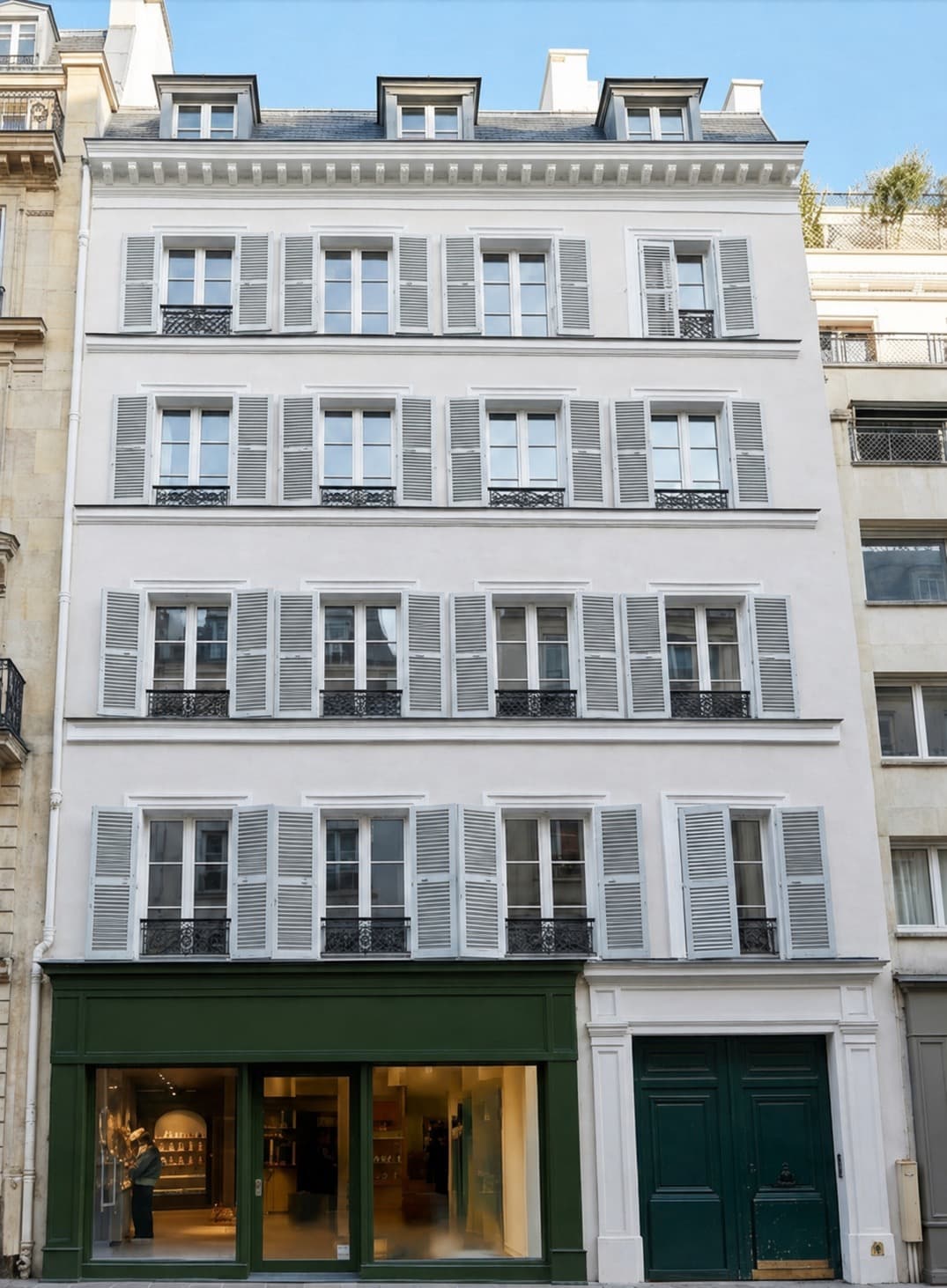 Interior view of Nester Finn Champs-Elysees apartment in Paris