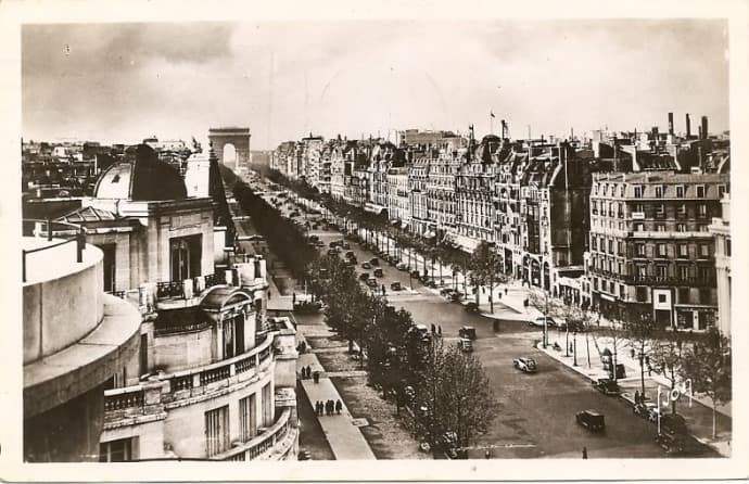 Apartment interior at Nester Finn Champs-Elysees in Paris