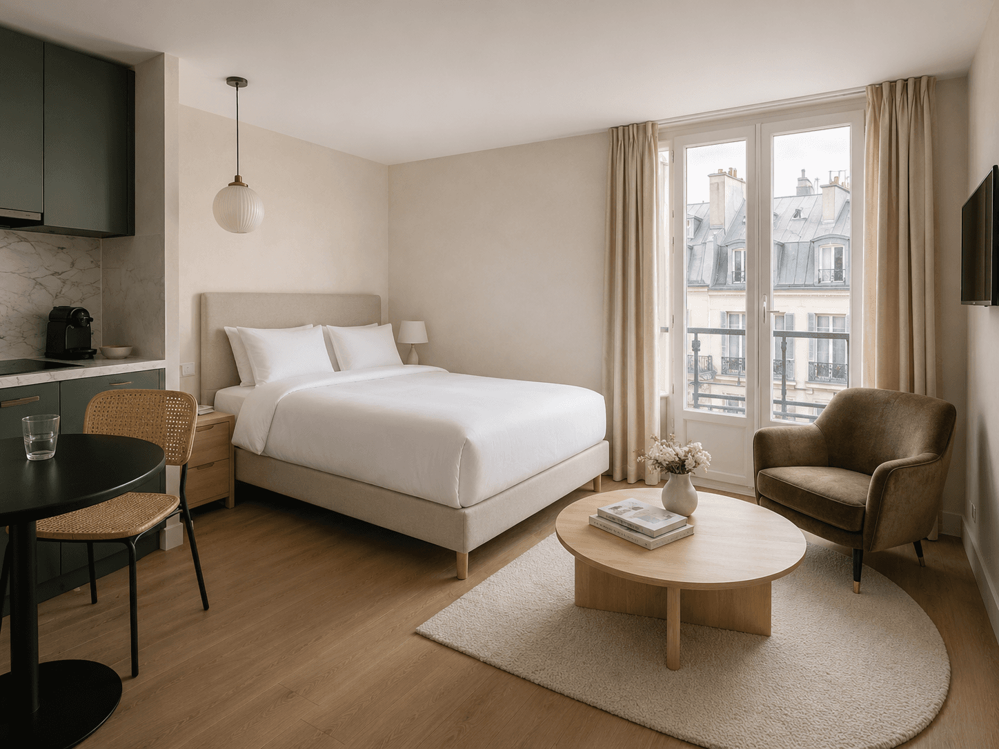 Standard Studio Apartment, 1 Queen Bed at Nester Finn Champs-Elysees