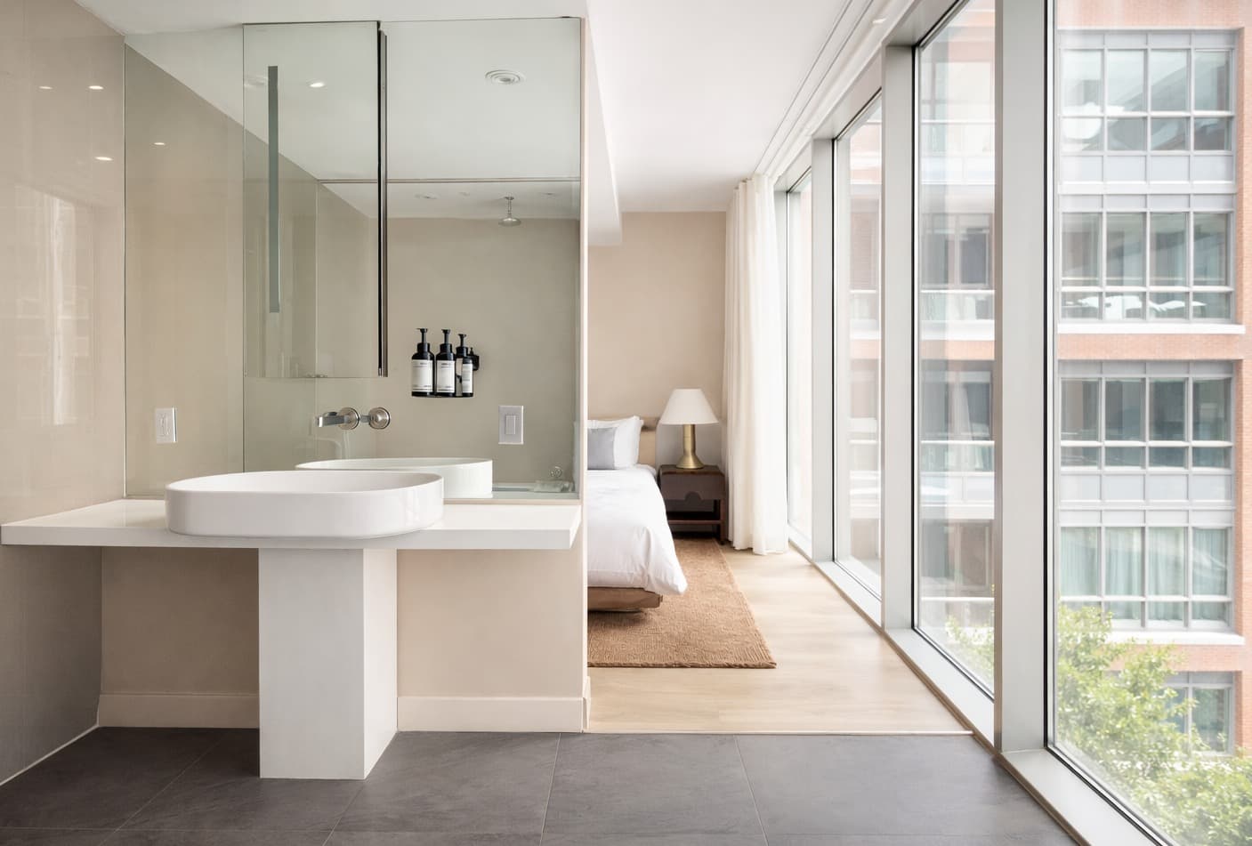 Interior view of Nester Finn Entertainment District showcasing modern design and comfortable accommodations in Entertainment District, Toronto