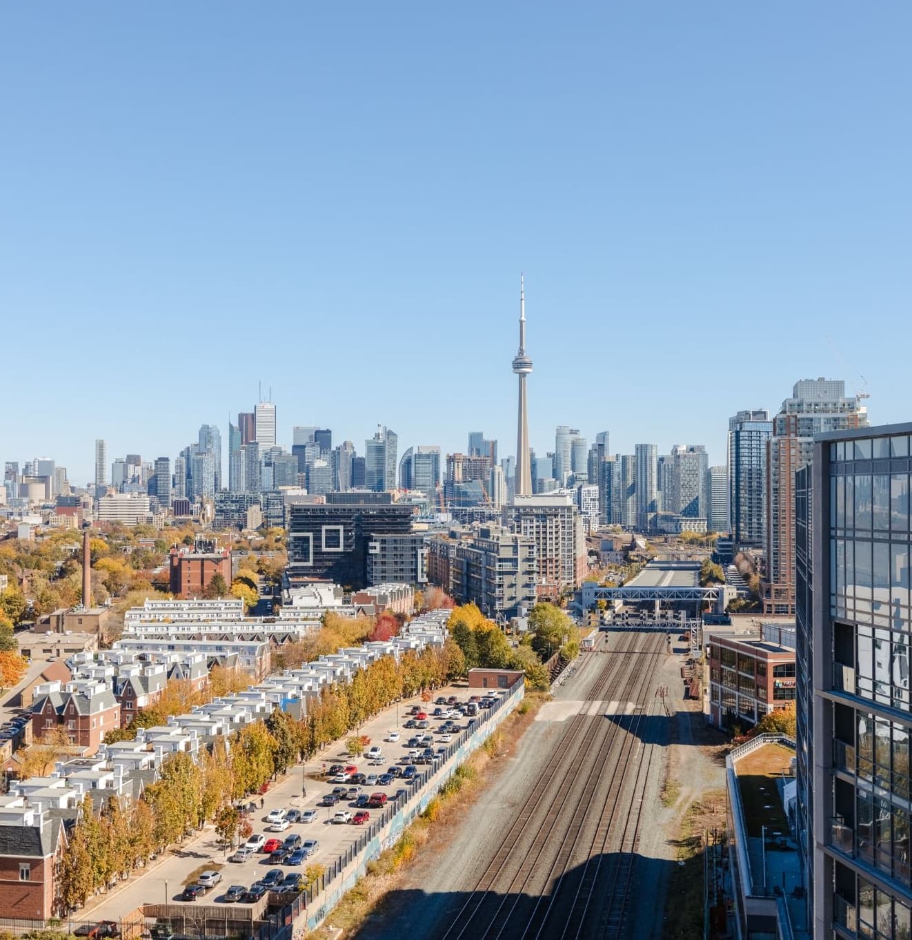 Liberty Village Toronto neighborhood featuring converted warehouses and contemporary urban culture