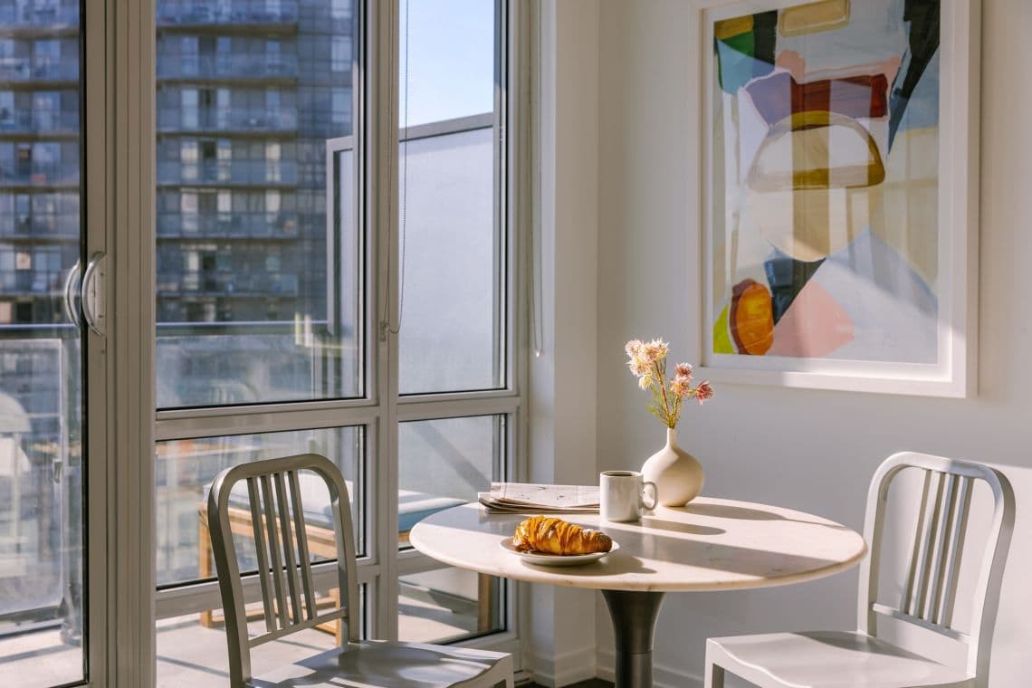Studio Apartment, 1 King, Balcony at Nester Finn Liberty Village